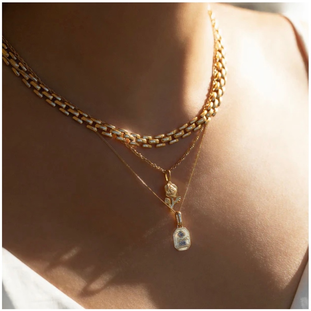 PANTHER CHAIN NECKLACE | GOLD